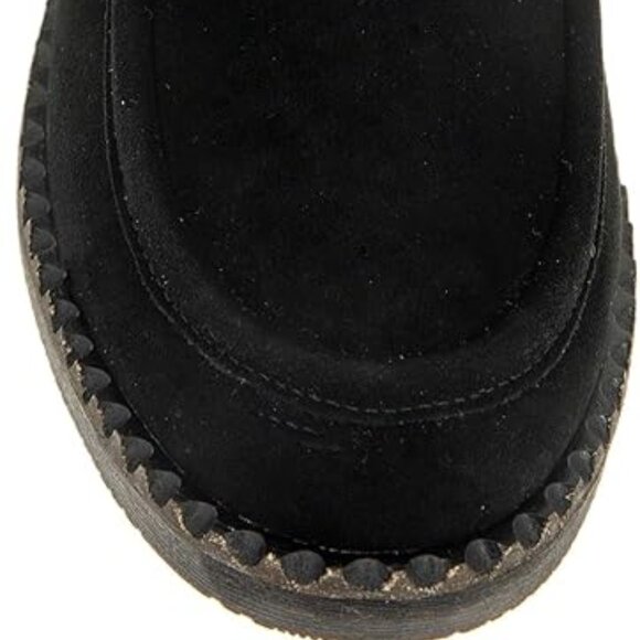 NEW GENTLE SOULS Bestie Suede Shooties black for women 663mn - Picture 7 of 13